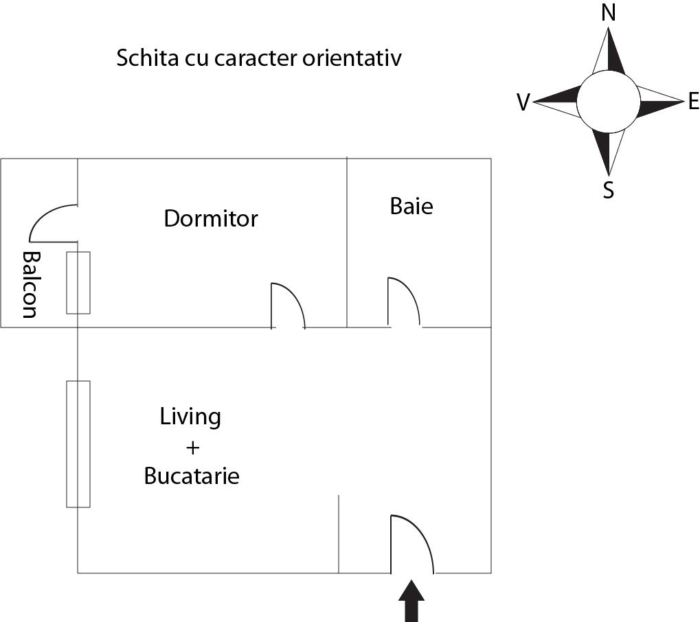Apartament de vânzare 2 camere Floreşti - 60713AV | BLITZ Cluj-Napoca | Poza1