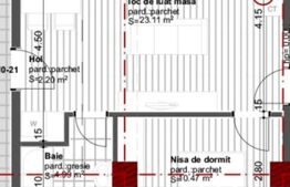 Oportunitate!!! 2 camere, 41 mp, semifinisat!!!  