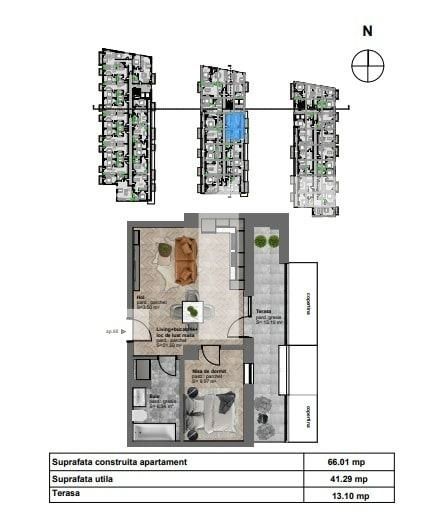 Apartament de vânzare 2 camere Dambul Rotund - 60717AV | BLITZ Cluj-Napoca | Poza3