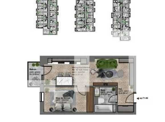 Apartament de vânzare 2 camere Dambul Rotund - 60725AV | BLITZ Cluj-Napoca | Poza5