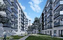 Vanzare 2 camere, 45 mp utili, balcon 2.7 mp, semifinisat!