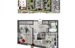 Apartament 2 camere, 48.42 mp, semifinisat, optional parcare!