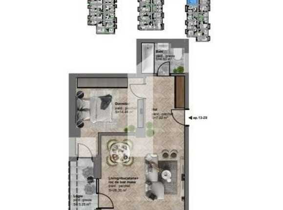 Apartament de vânzare 2 camere Dambul Rotund - 60730AV | BLITZ Cluj-Napoca | Poza5