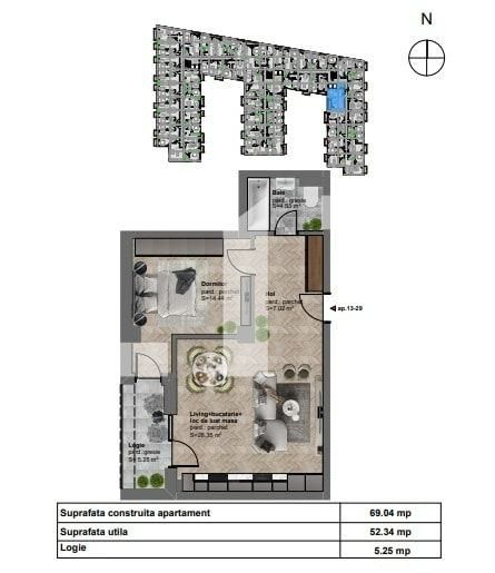 Apartament de vânzare 2 camere Dambul Rotund - 60730AV | BLITZ Cluj-Napoca | Poza5