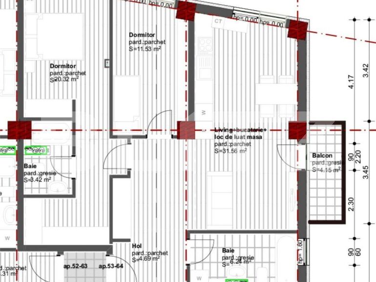 Apartament de vânzare 3 camere Dambul Rotund - 60736AV | BLITZ Cluj-Napoca | Poza1