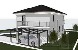 Casa individuala, 126 mp, teren de 600 mp! Zona Luna de Sus! 