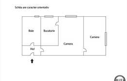 Apartament de vanzare, 2 camere, 27 mp, zona strazii Albac!
