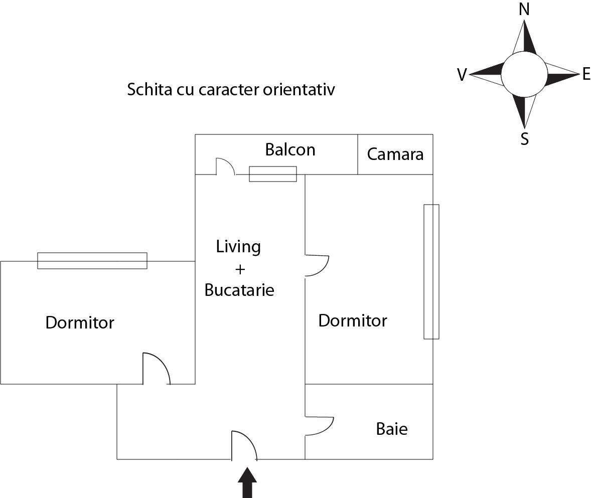 Apartament de vânzare 3 camere Manastur - 60802AV | BLITZ Cluj-Napoca | Poza1