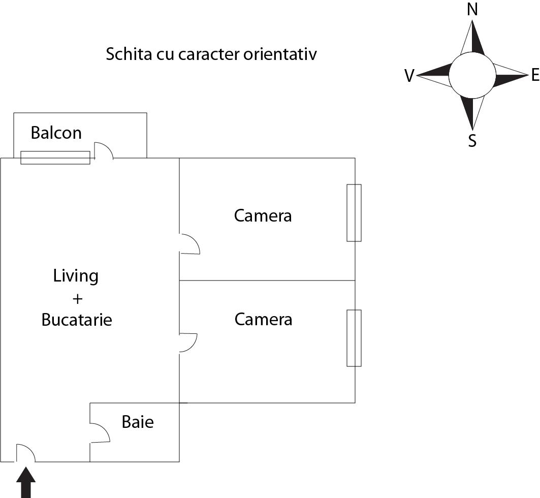 Apartament de vânzare 3 camere Floreşti - 60828AV | BLITZ Cluj-Napoca | Poza1