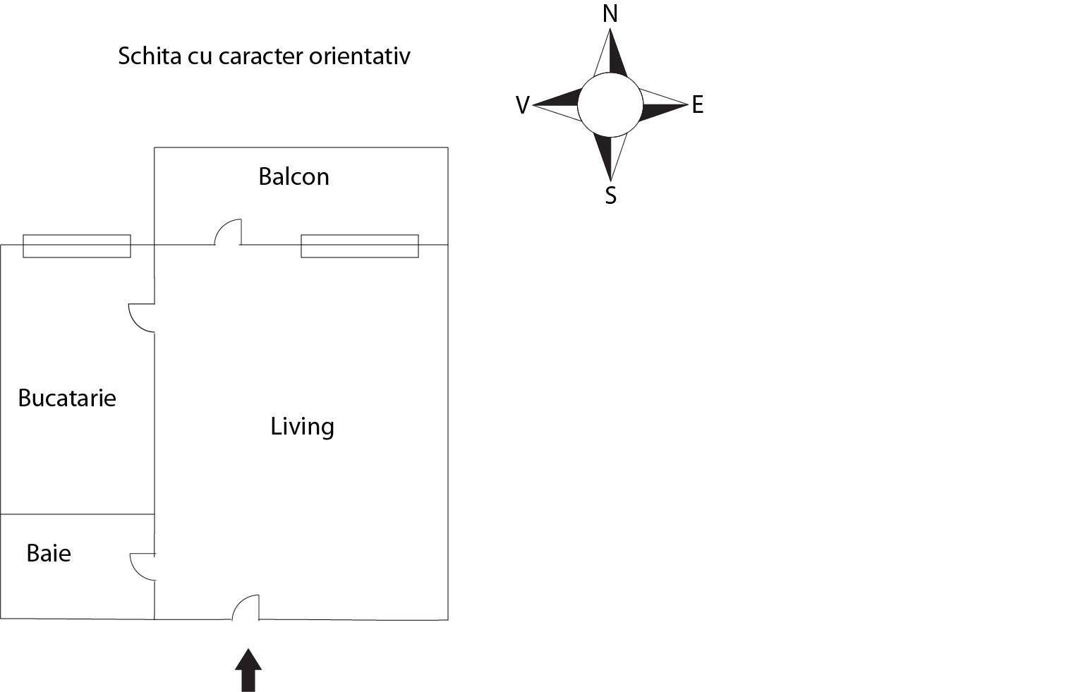 Garsonieră de vânzare Floreşti - 60838AV | BLITZ Cluj-Napoca | Poza1