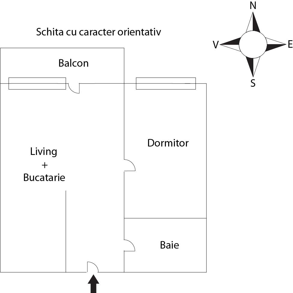 Apartament de vânzare 2 camere Floreşti - 60841AV | BLITZ Cluj-Napoca | Poza1