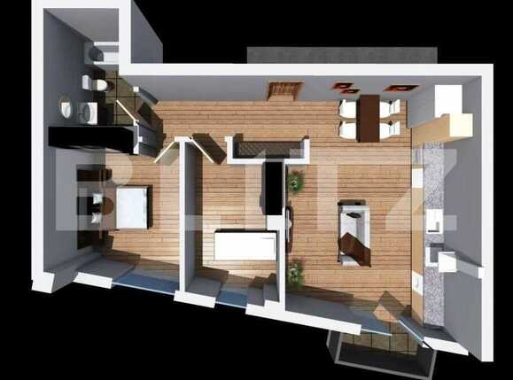 Apartament de vânzare 3 camere Dambul Rotund - 60846AV | BLITZ Cluj-Napoca | Poza1