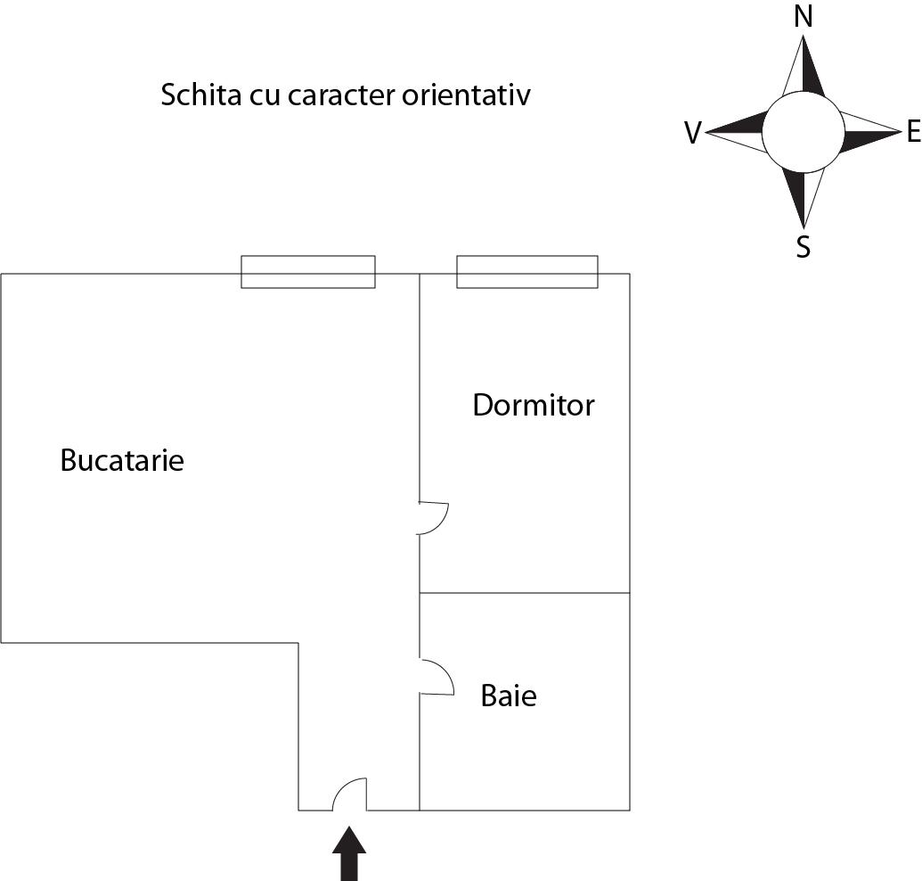 Garsonieră de vânzare Floreşti - 60847AV | BLITZ Cluj-Napoca | Poza1