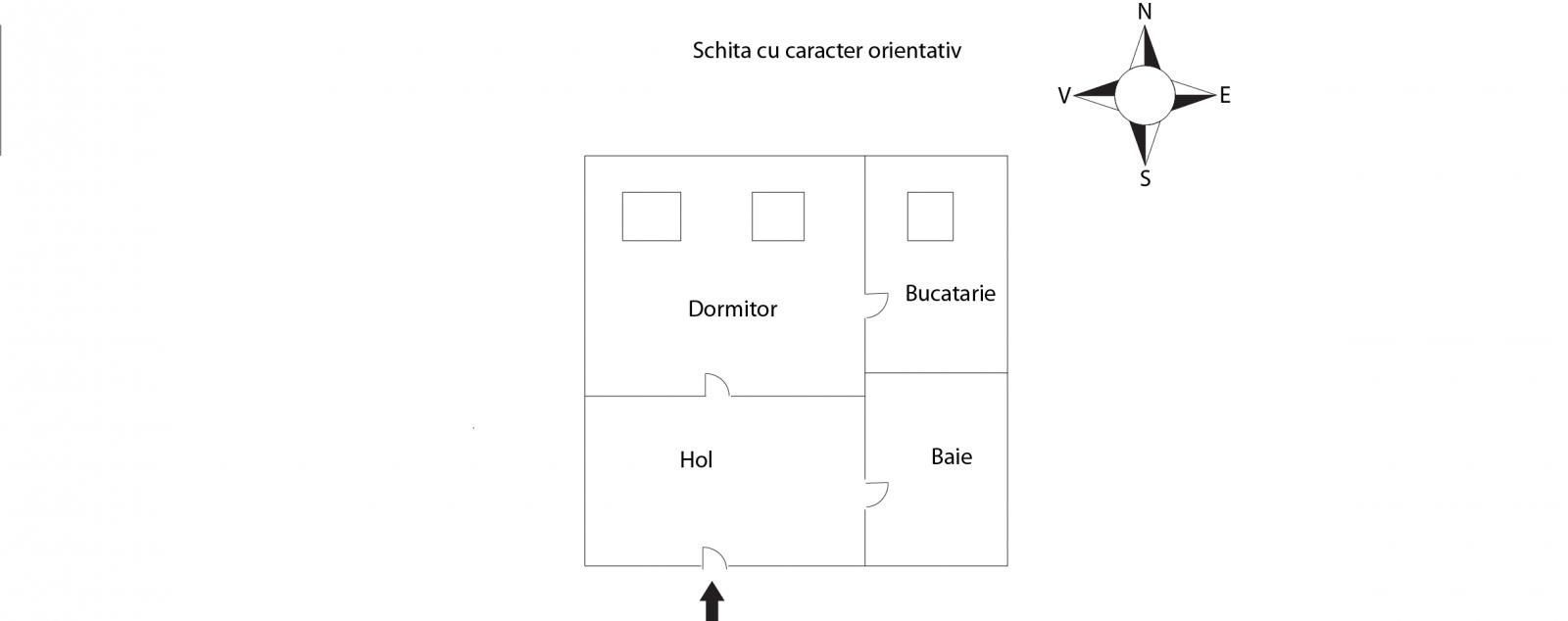 Garsonieră de vânzare Marasti - 60886AV | BLITZ Cluj-Napoca | Poza1