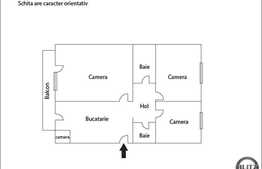 Apartament de vanzare, 3 camere, deomandat,boxa la subsol, zona Intre Lacuri!