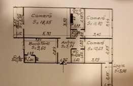 Apartament 3 camere, 67 mp, Orientare Sud