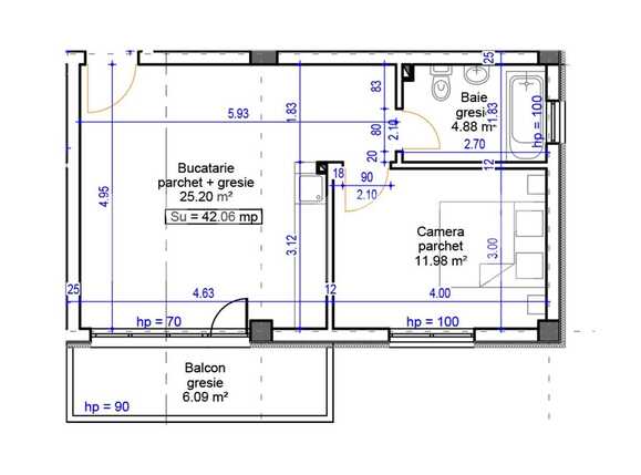 Apartament de vânzare 2 camere Floreşti - 61018AV | BLITZ Cluj-Napoca | Poza1