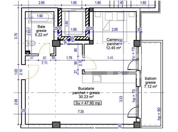 Apartament de vânzare 2 camere Floreşti - 61019AV | BLITZ Cluj-Napoca | Poza1