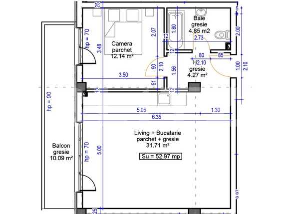 Apartament de vânzare 2 camere Floreşti - 61023AV | BLITZ Cluj-Napoca | Poza1