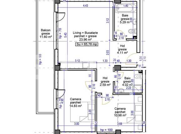 Apartament de vânzare 3 camere Floreşti - 61024AV | BLITZ Cluj-Napoca | Poza1