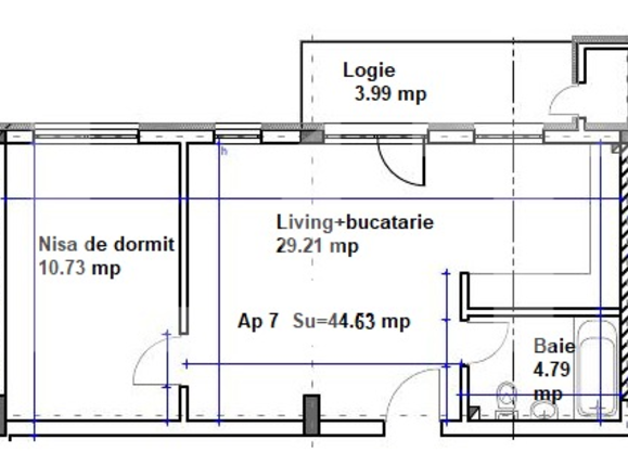 Apartament de vânzare 2 camere Floreşti - 61128AV | BLITZ Cluj-Napoca | Poza6