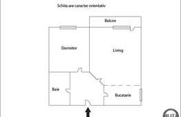 SUPEROFERTA! 2 camere,  curte interioara, zona strazii Urusagului