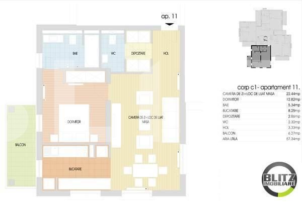 Apartament de vânzare 2 camere Iris - 612AV | BLITZ Cluj-Napoca | Poza11