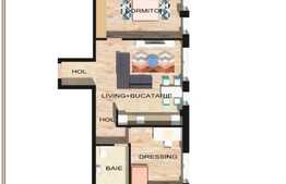 3 camere, boxa, incalzire in pardoseala, zona Tauti