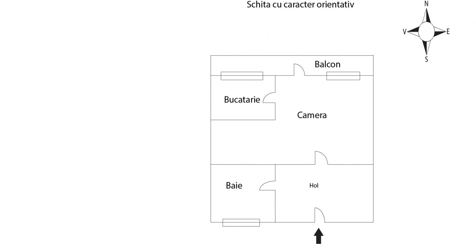 Garsonieră de vânzare Manastur - 61304AV | BLITZ Cluj-Napoca | Poza1