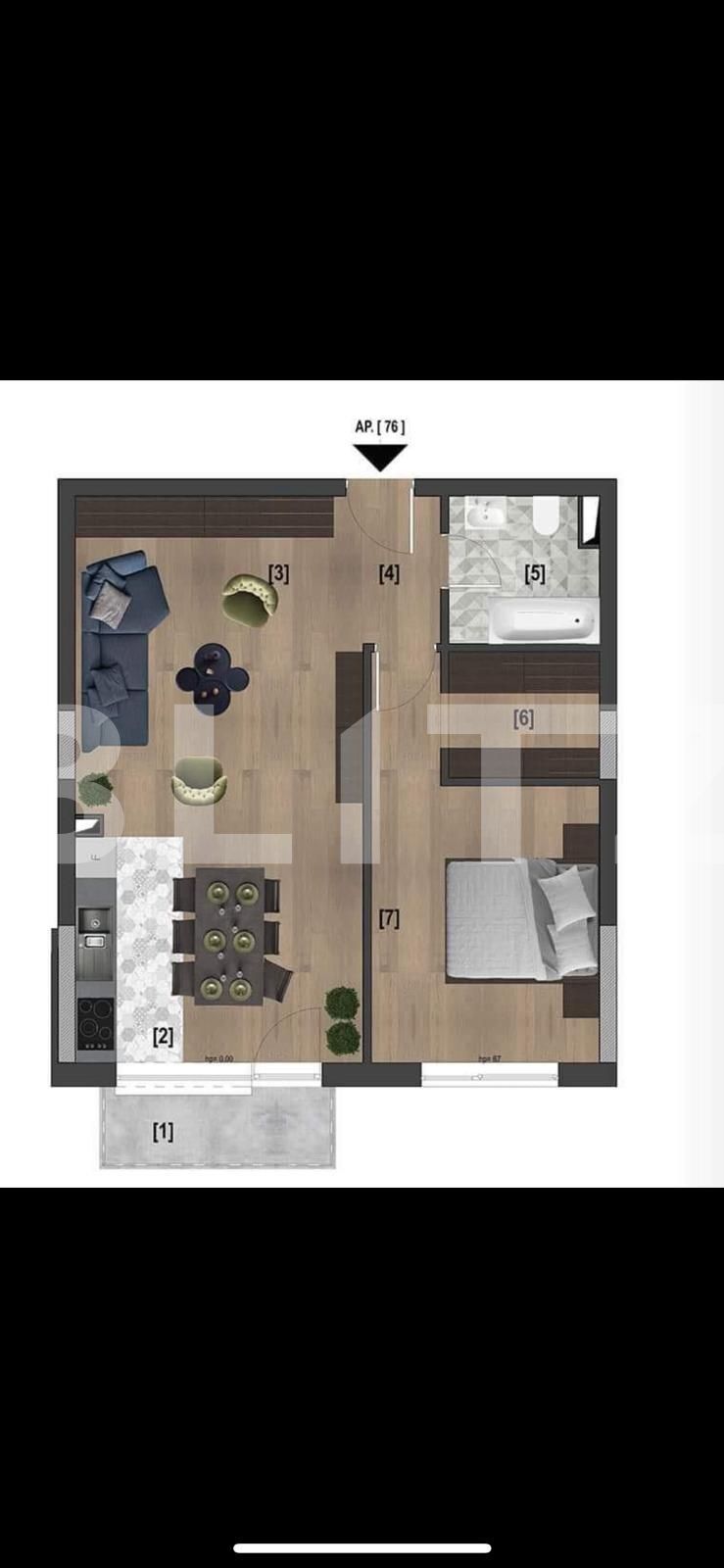 Apartament de vânzare 2 camere Marasti - 61327AV | BLITZ Cluj-Napoca | Poza5