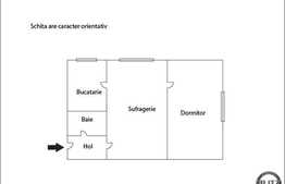 De vanzare 2 camere semidecomandate, 32 mp, zona Alverna