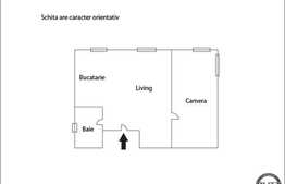 Vanzare apartament 2 camere, semidecomandat, complet mobilat!