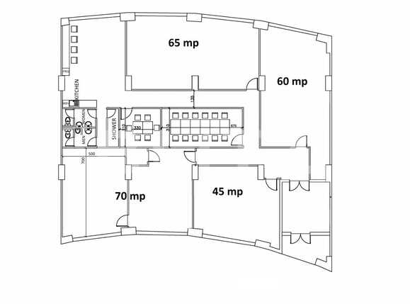 Spațiu birouri de închiriat Plopilor - 61488SIB | BLITZ Cluj-Napoca | Poza5