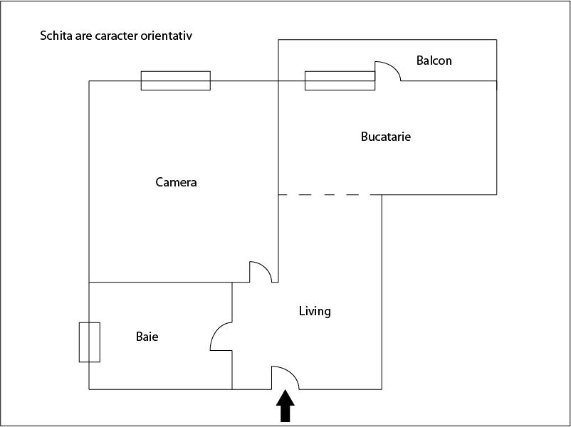 Apartament de vânzare 2 camere Bună Ziua - 615AV | BLITZ Cluj-Napoca | Poza1