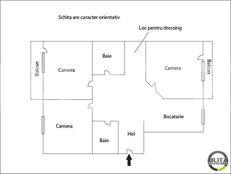 Apartament de vânzare 3 camere Floreşti - 6153AV | BLITZ Cluj-Napoca | Poza12