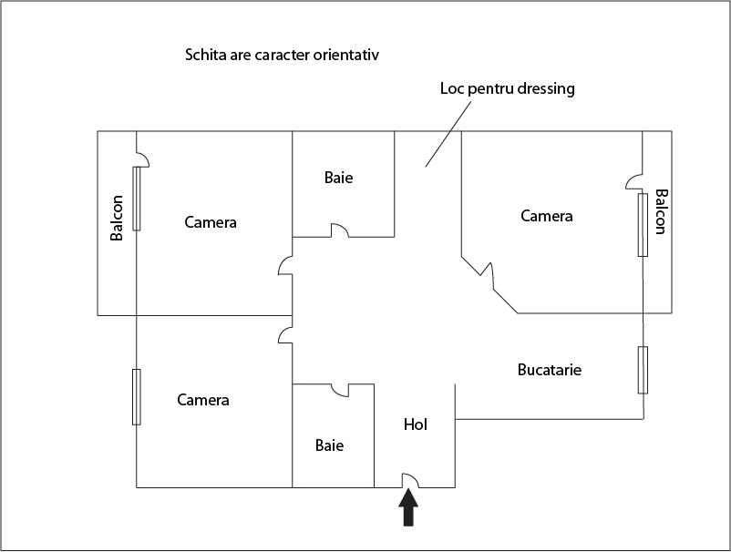 Apartament de vânzare 3 camere Floreşti - 6153AV | BLITZ Cluj-Napoca | Poza1