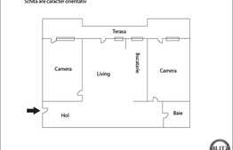 3 camere, 67 mp utili in zona Stejarului!  FINISAT! 28 mp TERASA!