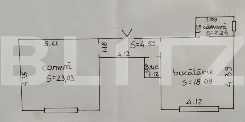 Garsonieră de vânzare Marasti - 61541AV | BLITZ Cluj-Napoca | Poza6
