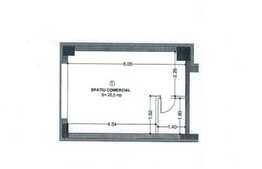 Spatiu comercial finisat, 26 mp, zona in plina dezvoltare