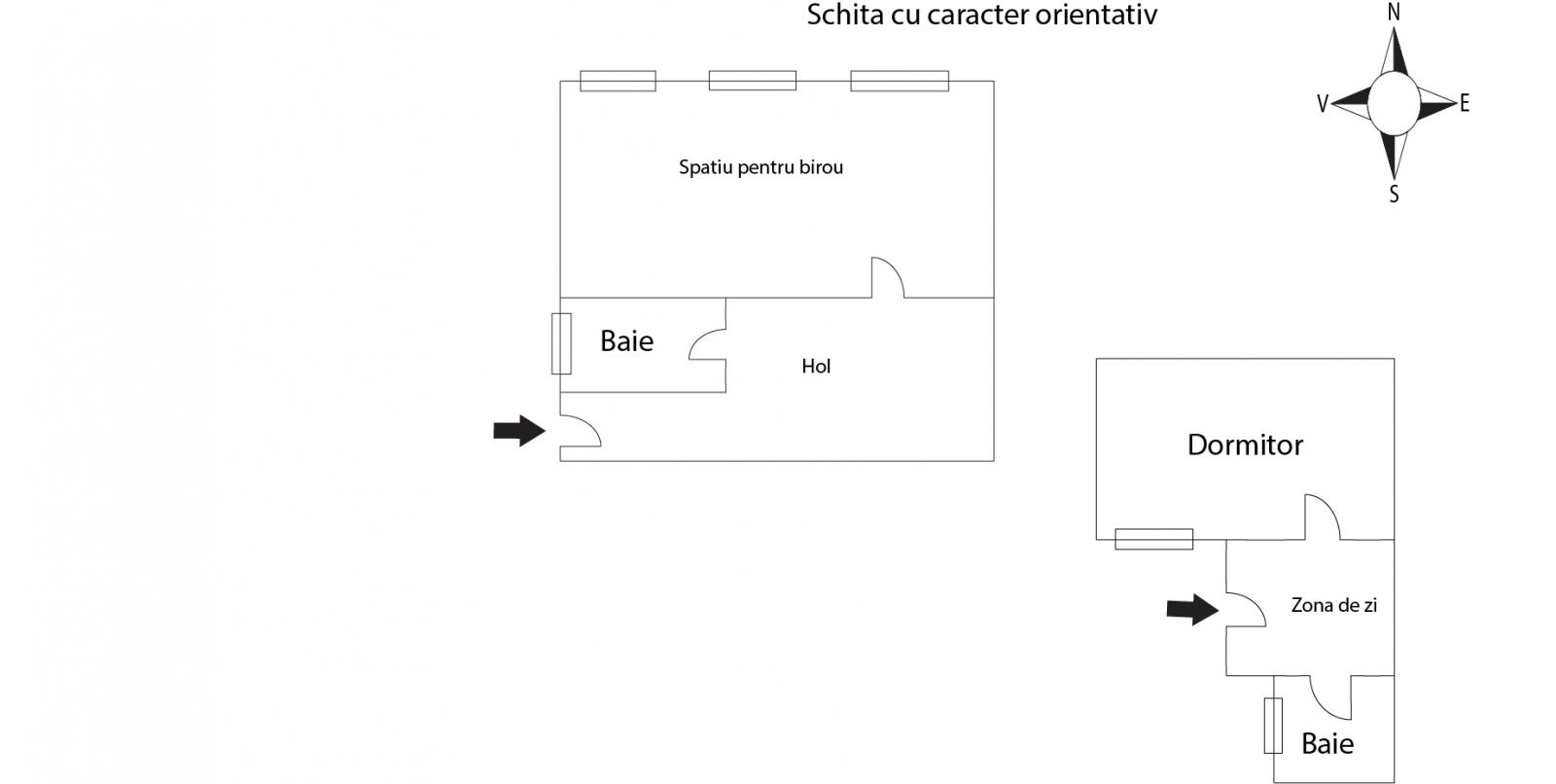 Apartament de vânzare 2 camere Central - 61610AV | BLITZ Cluj-Napoca | Poza1