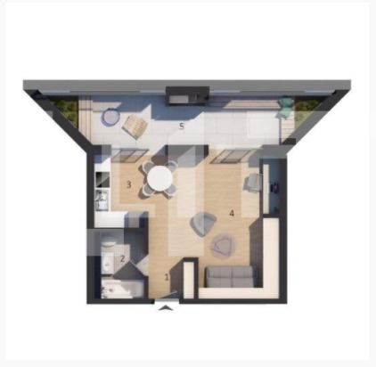 Garsonieră de vânzare Manastur - 61614AV | BLITZ Cluj-Napoca | Poza4