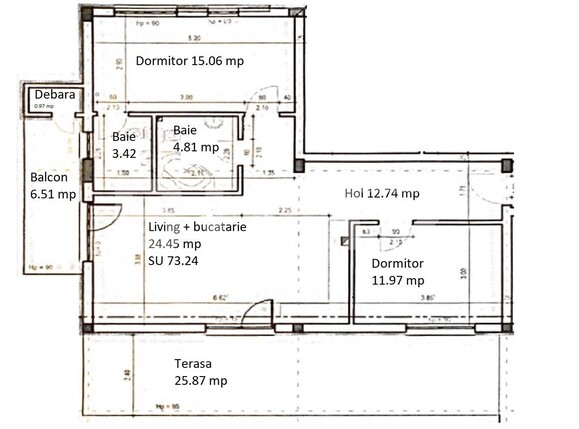 Apartament de vânzare 3 camere Floreşti - 61625AV | BLITZ Cluj-Napoca | Poza13