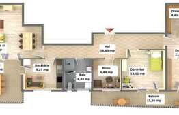  Penthouse - 4 camere, Arca Residence