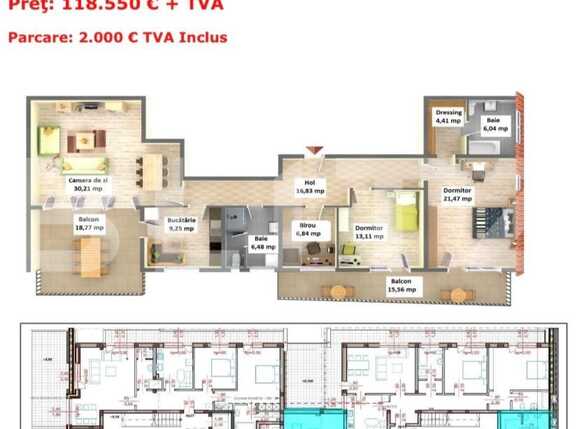 Apartament de vânzare 4 camere Bartolomeu - 61647AV | BLITZ Brașov | Poza1