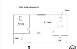 De vanzare apartament la mansarda  cu 3 camere, 55 mp, la 5 minute de Gara