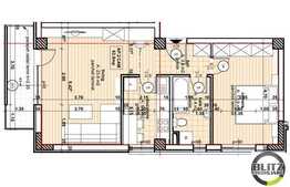 Vanzare 2 camere 53.5 mp, ideal investitie!