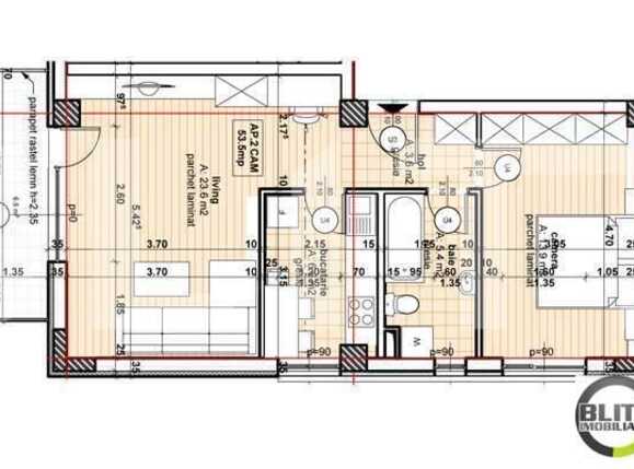 Apartament de vânzare 2 camere Marasti - 617AV | BLITZ Cluj-Napoca | Poza3