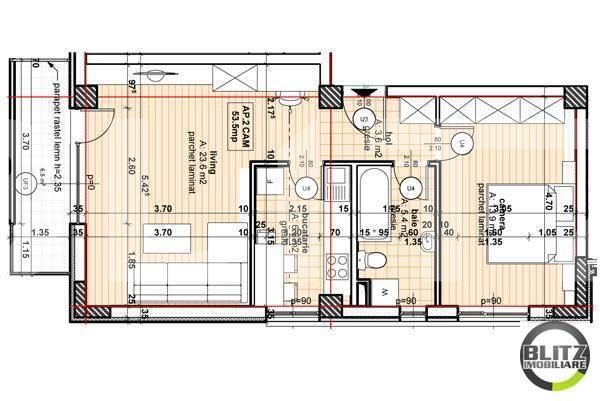 Apartament de vânzare 2 camere Marasti - 617AV | BLITZ Cluj-Napoca | Poza3