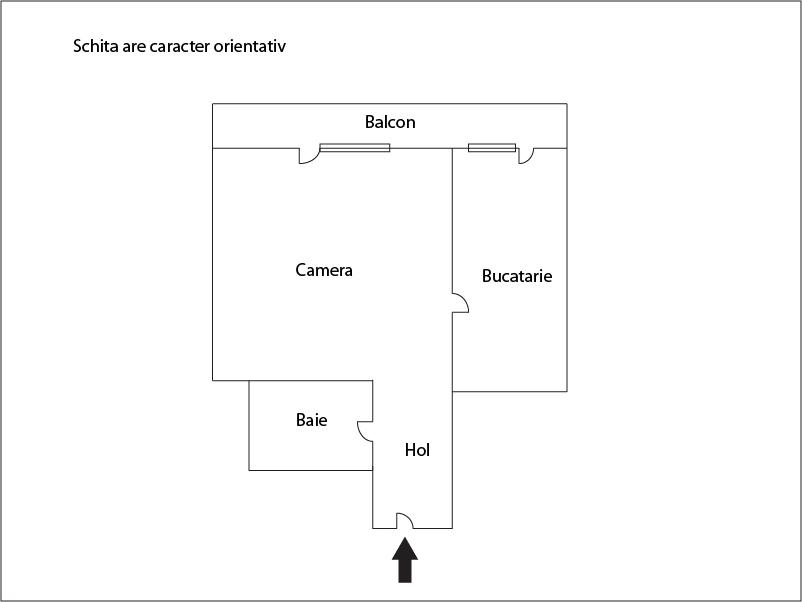 Garsonieră de vânzare Floreşti - 6172AV | BLITZ Cluj-Napoca | Poza1