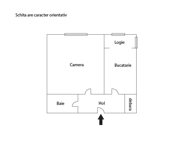 Garsonieră de vânzare Marasti - 6175AV | BLITZ Cluj-Napoca | Poza1